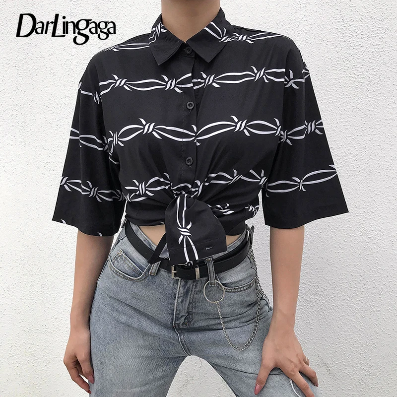 Darlingaga Casual Loose Long Blouse Shirt Women Thorns Print Cardigan Cool Summer Ladies Tops Women's Blouses New Clothes Blusas
Darlingaga Casual Loose Long Blouse Shirt Women Thorns Print Cardigan Cool Summer Ladies Tops Women's Blouses New Clothes Blusas