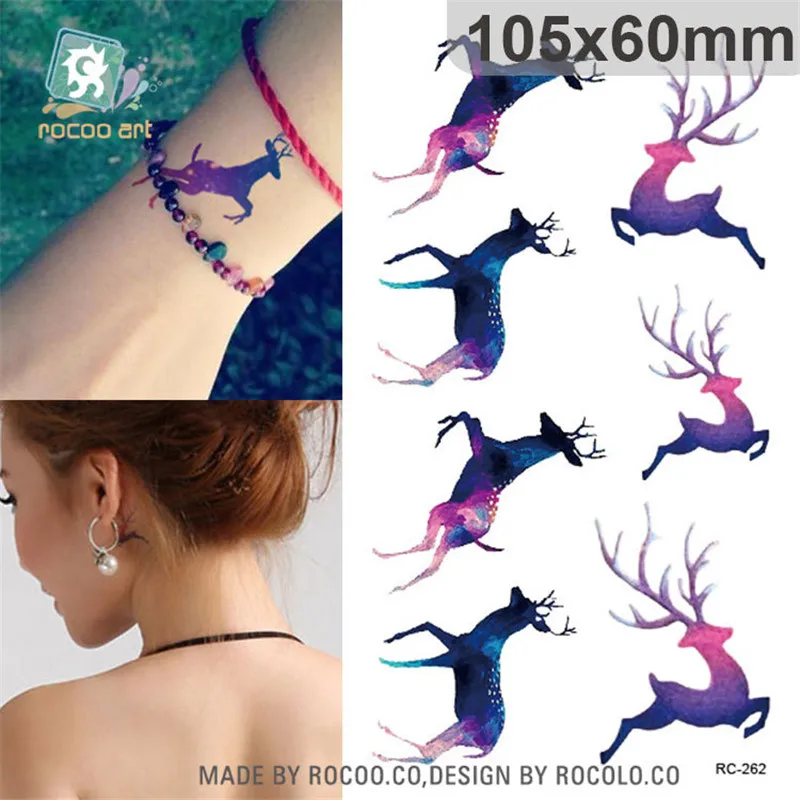 harajuku waterproof temporary tattoos for women Beautiful Colors run deer design flash tattoo sticker RC2262
harajuku waterproof temporary tattoos for women Beautiful Colors run deer design flash tattoo sticker RC2262