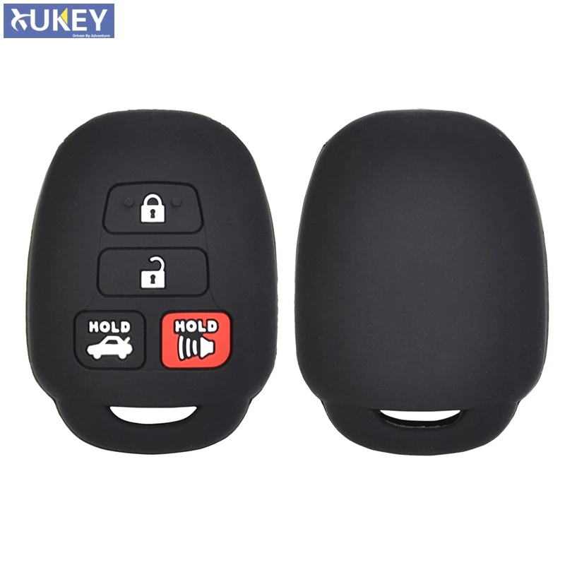 4 Button Silicone Car Remote Key Fob Shell Cover Case For Toyota Tacoma Camry Corolla RAV4 Vios Prius C Highlander 2012 - 2020
4 Button Silicone Car Remote Key Fob Shell Cover Case For Toyota Tacoma Camry Corolla RAV4 Vios Prius C Highlander 2012 - 2020