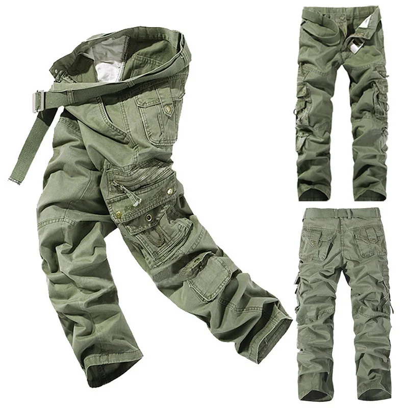 Tactical Cargo Pants Men Women Cotton Military Style Sweatpants Workout Straight Men Trousers Casual Overalls Man Pants 
Tactical Cargo Pants Men Women Cotton Military Style Sweatpants Workout Straight Men Trousers Casual Overalls Man Pants