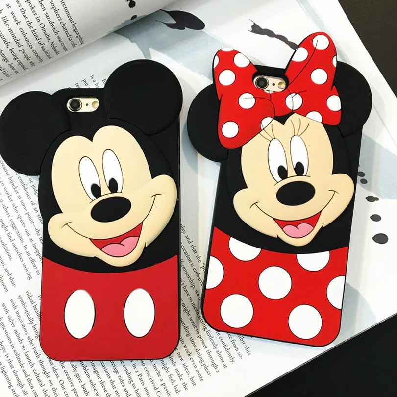 Cute Cartoon Bowknot Minnie Mickey Mouse Silicone Rubber Soft Case Cover Cases for Apple iPhone 4s 5s SE 6 6s 7 8 Plus X XR Max
Cute Cartoon Bowknot Minnie Mickey Mouse Silicone Rubber Soft Case Cover Cases for Apple iPhone 4s 5s SE 6 6s 7 8 Plus X XR Max