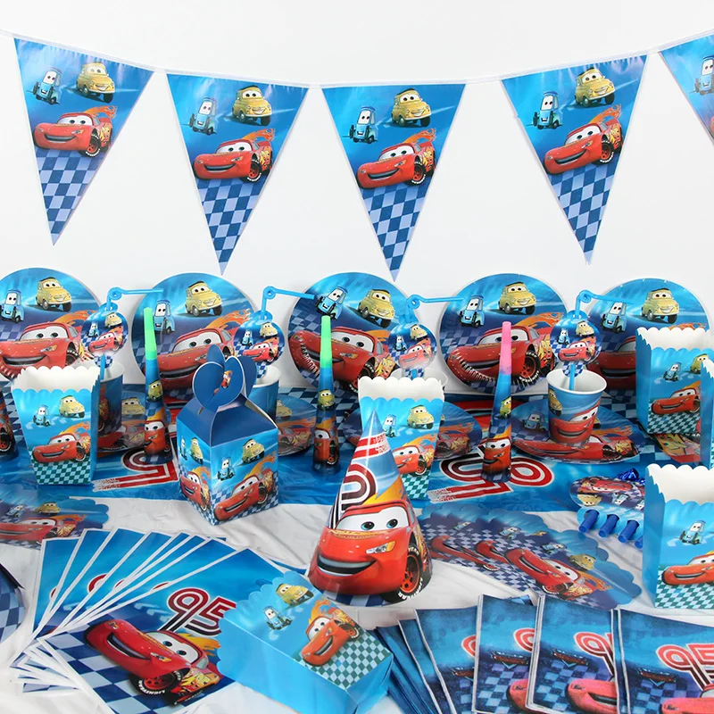 121pcs Cartoon Cars Kids Birthday Boys Party Decorations Xmas Party Supplies Tableware Set birthday Supplies Baby Shower
121pcs Cartoon Cars Kids Birthday Boys Party Decorations Xmas Party Supplies Tableware Set birthday Supplies Baby Shower