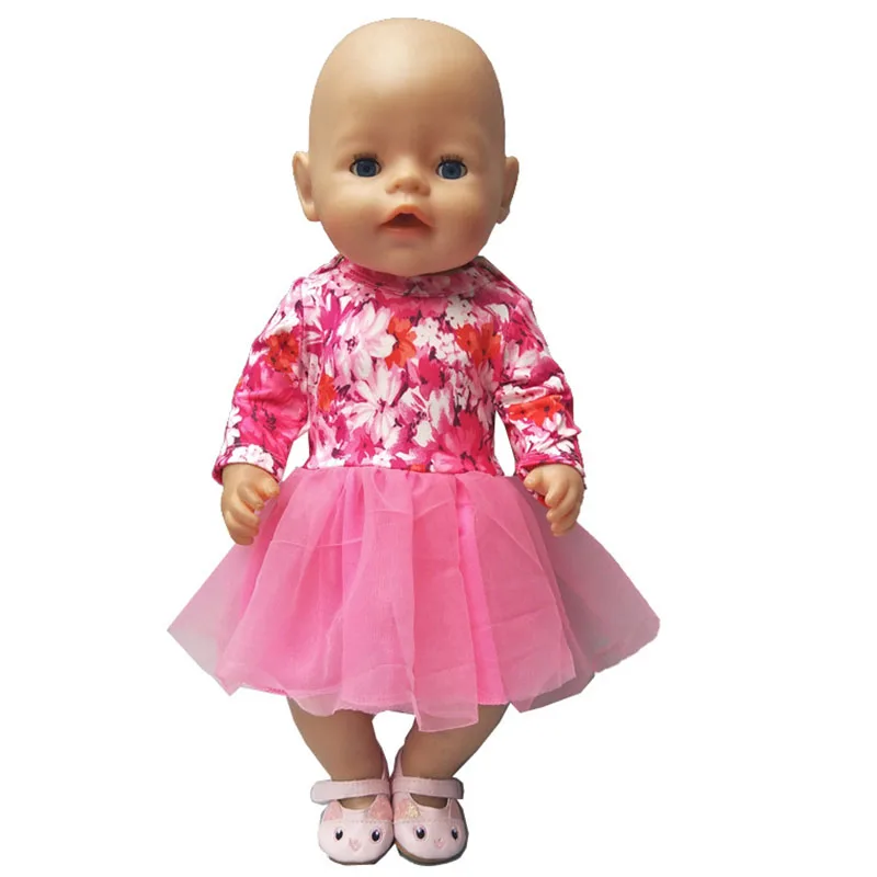 For 43cm born baby dolls clothes lastic shirt lace dress for 18" baby doll clothes pants for 18 inch girl doll baby gifts
For 43cm born baby dolls clothes lastic shirt lace dress for 18" baby doll clothes pants for 18 inch girl doll baby gifts