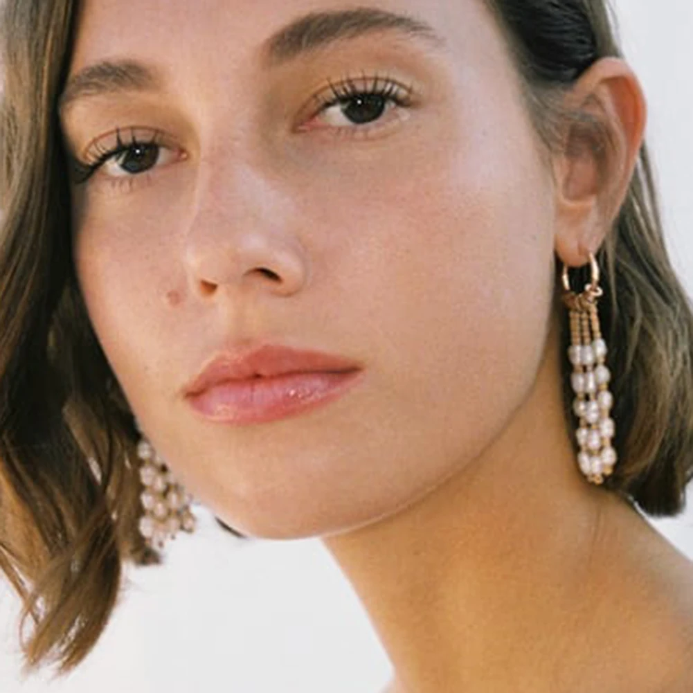 Vedawas ZA Pearls Shells Earrings for Women Jewelry Accessories Handmade Statement Oorbellen Pendientes Wholesale xg3068
Vedawas ZA Pearls Shells Earrings for Women Jewelry Accessories Handmade Statement Oorbellen Pendientes Wholesale xg3068