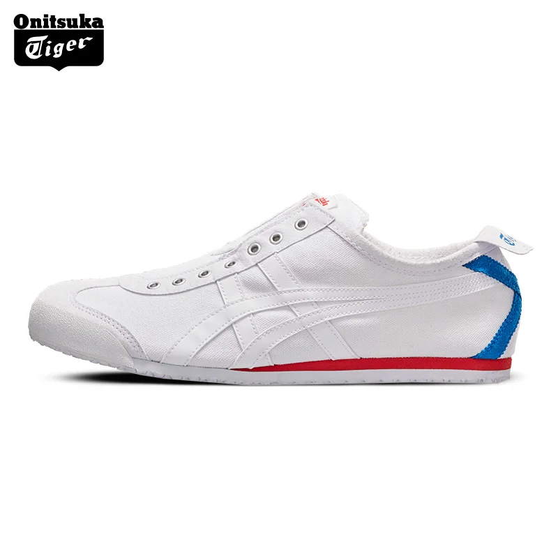 

Onitsuka Tiger Badminton Shoes Women Comfortable Light Slip-on Breathable Classics Lazy Shoe Sports Men MEXICO 66 SLIP-ON D3K0N