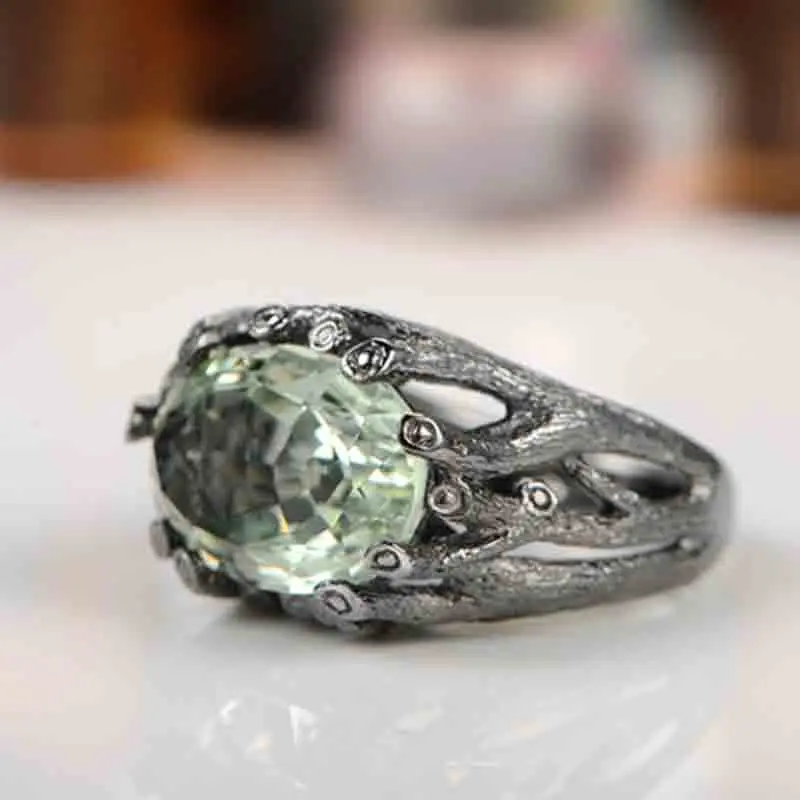 New classic vintage forest elf vine zircon ring Wedding ball engagement party to woman ring Gift for a lover shipping
New classic vintage forest elf vine zircon ring Wedding ball engagement party to woman ring Gift for a lover shipping