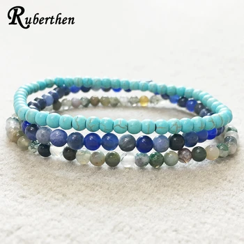 Ruberthen New Design 4 mm Sodalite Fancy Beads Bracelet Set Natural Mini Gem Stone Energy Bracelet Yoga Mala Wrist Bracelet
Ruberthen New Design 4 mm Sodalite Fancy Beads Bracelet Set Natural Mini Gem Stone Energy Bracelet Yoga Mala Wrist Bracelet