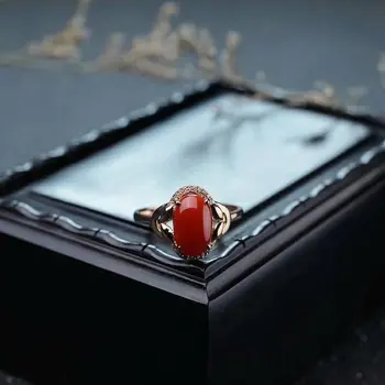 shilovem 925 sterling silver Natural red coral rings fine Jewelry women trendy open party plant new gift 7*9 jcj070901agsh
shilovem 925 sterling silver Natural red coral rings fine Jewelry women trendy open party plant new gift 7*9 jcj070901agsh