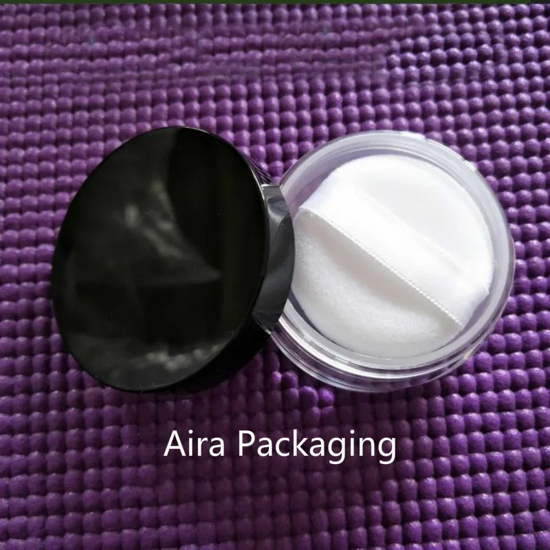 40ML40pcs/lot D57*H27mm Empty Elegant Clear Powder Refillable Case n Sifter Plastic Loose Powder Jar Professional Makeup Tool
40ML40pcs/lot D57*H27mm Empty Elegant Clear Powder Refillable Case n Sifter Plastic Loose Powder Jar Professional Makeup Tool