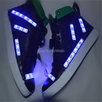 Colorful ballroom dancing LED luminous shoes unisex led men women wireless light ballroom dance costumes led stage shoes
Colorful ballroom dancing LED luminous shoes unisex led men women wireless light ballroom dance costumes led stage shoes