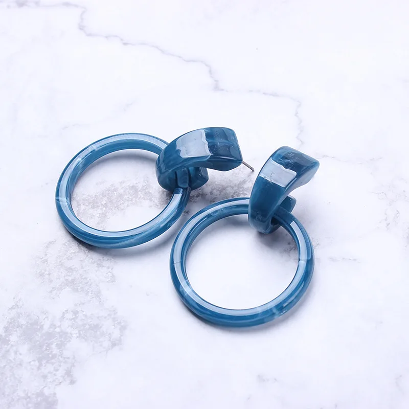 2019 New Acrylic Resin Round Drop Earring For Women Vintage Brincos Bijoux Boho Blue Statement Eardrop Christmas Gifts Jewelry
2019 New Acrylic Resin Round Drop Earring For Women Vintage Brincos Bijoux Boho Blue Statement Eardrop Christmas Gifts Jewelry