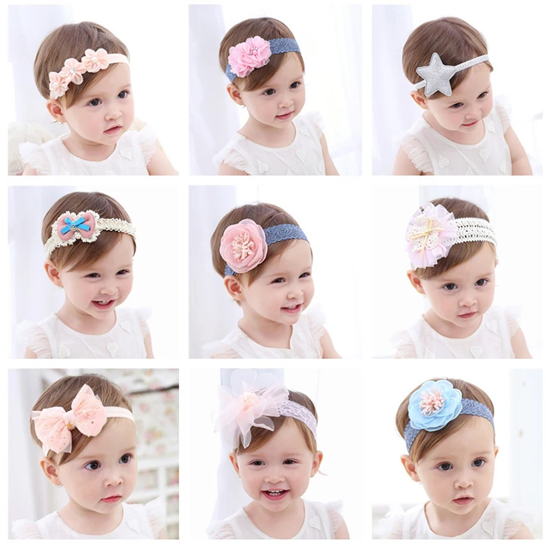 Fashion Newborn Toddler Headband Children's Cute Hair Accessories Baby Band Lace Pentagram Flowers Girl Elastic bands Headwear
Fashion Newborn Toddler Headband Children's Cute Hair Accessories Baby Band Lace Pentagram Flowers Girl Elastic bands Headwear