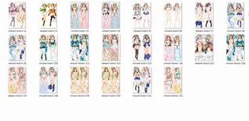 Love Live! School Idol Project anime Characters sexy girl koizumi hanayo & minami kotori throw pillow cover body Pillowcase
Love Live! School Idol Project anime Characters sexy girl koizumi hanayo & minami kotori throw pillow cover body Pillowcase