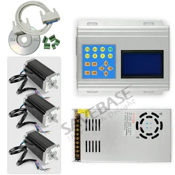 SAVEBASE Advanced 3 Axis TB6560 Stepper Driver 2.5Nm Nema23 Motors/PSU/Keypad/Display/Box
SAVEBASE Advanced 3 Axis TB6560 Stepper Driver 2.5Nm Nema23 Motors/PSU/Keypad/Display/Box