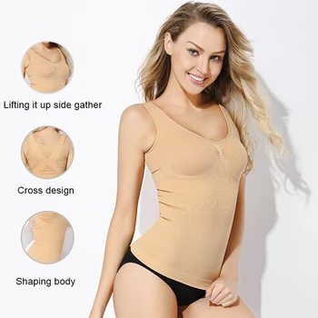 10pcs/lot Women Shaper Slim Up Lift Tank Top Women Seamless Shaper Body Vest Underwear Slimming Vest Corset Shapewear Dropship
10pcs/lot Women Shaper Slim Up Lift Tank Top Women Seamless Shaper Body Vest Underwear Slimming Vest Corset Shapewear Dropship