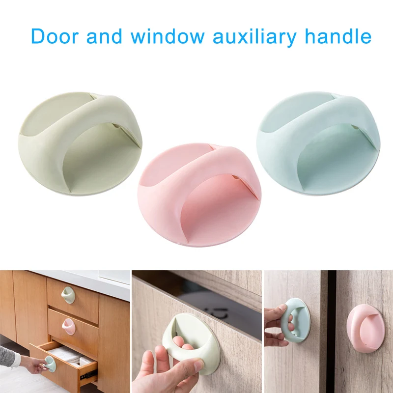 Door Window Handle Round Self-Stick Convenient Helper for Kitchen Cabinet Drawer WXV Sale
Door Window Handle Round Self-Stick Convenient Helper for Kitchen Cabinet Drawer WXV Sale