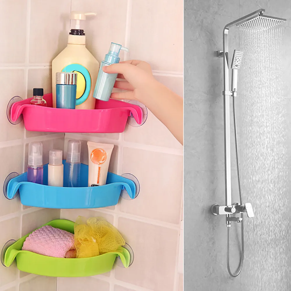 High quality plastic shelf corner suction Rack Cup organizer bathroom storage kitchen shower wall fashion basket durable 2019
High quality plastic shelf corner suction Rack Cup organizer bathroom storage kitchen shower wall fashion basket durable 2019