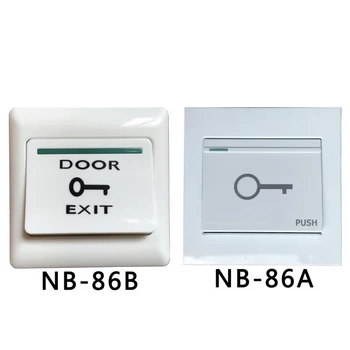 White Plastic Exit Push Release Button Switch For Electric magnetic Lock Door Access Control
White Plastic Exit Push Release Button Switch For Electric magnetic Lock Door Access Control