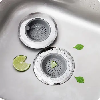 Kitchen Accessories Sink Strainer Stainless Steel Sewer Filter Drain Stopper Anti-blocking Floor Drain Plug Cover
Kitchen Accessories Sink Strainer Stainless Steel Sewer Filter Drain Stopper Anti-blocking Floor Drain Plug Cover