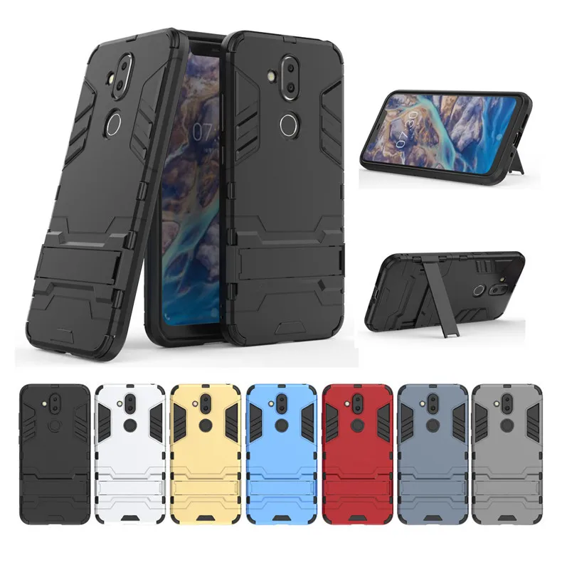 For Nokia X7 Iron Man Armor Phone Case for Nokia 7.1plus Invisible Stand Protective Case
For Nokia X7 Iron Man Armor Phone Case for Nokia 7.1plus Invisible Stand Protective Case