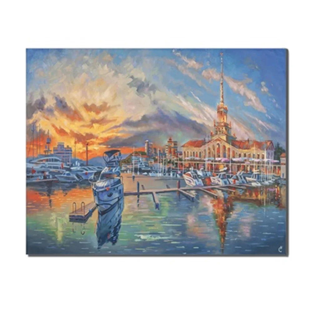 Sunrise Boats River Mountains Abstract Canvas Oil Painting Posters And Prints Wall Picture for Living Room Bedroom Decoration
Sunrise Boats River Mountains Abstract Canvas Oil Painting Posters And Prints Wall Picture for Living Room Bedroom Decoration