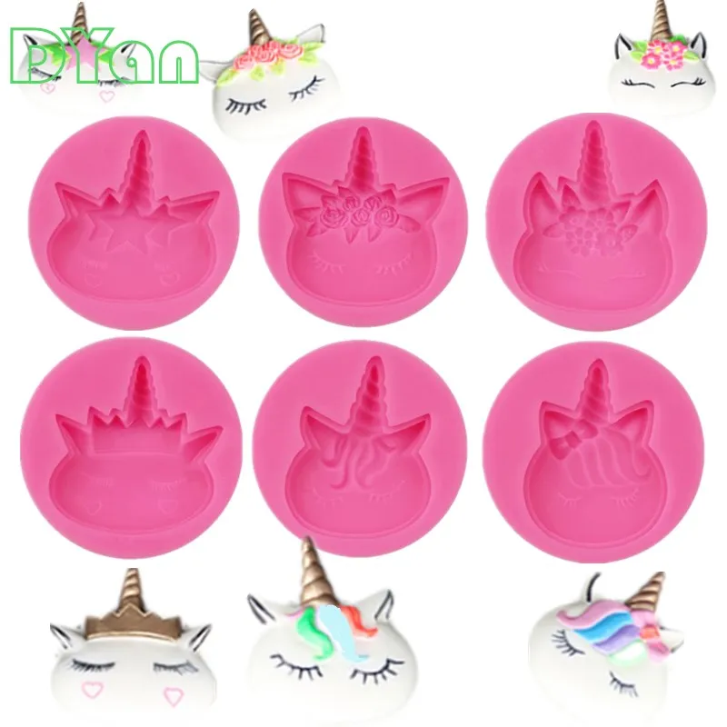 Unicorn Expression Baking Silicone Mold Cake Decoration DIY Fondant 3D Silicone Mold Chocolate Mold A1735
Unicorn Expression Baking Silicone Mold Cake Decoration DIY Fondant 3D Silicone Mold Chocolate Mold A1735