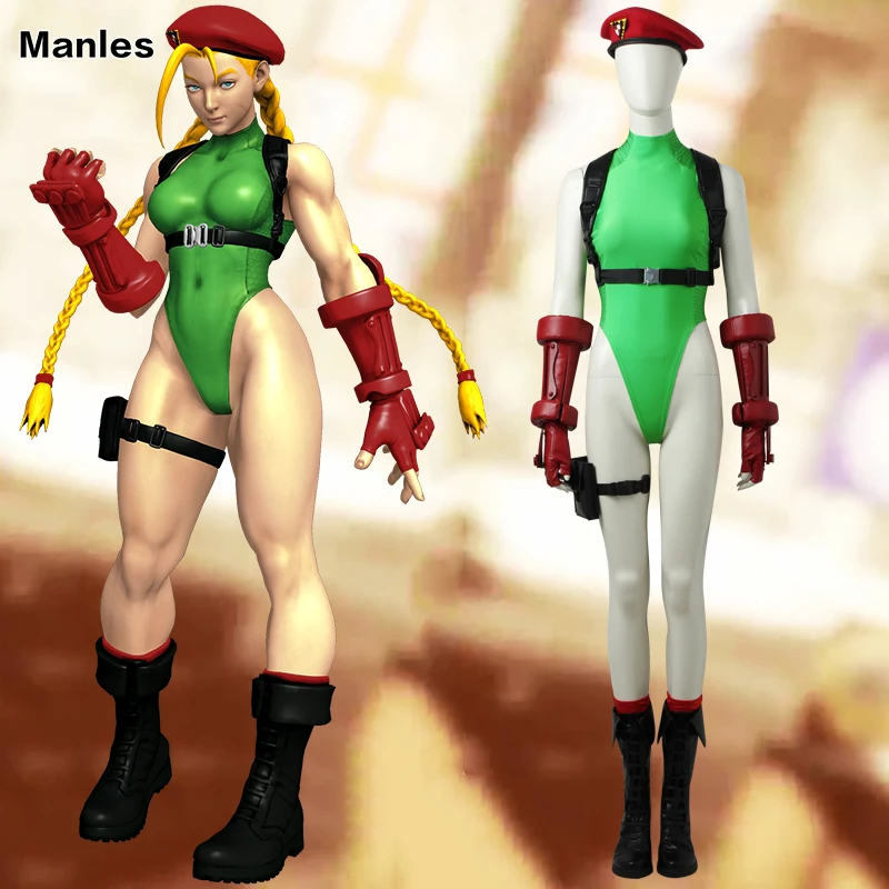 Cammy White Costume Fighter V Cosplay Hot Game Jumpsuit Fancy Bodysuit Halloween Carnival Outfit Adult Women Custom Made Boots
Cammy White Costume Fighter V Cosplay Hot Game Jumpsuit Fancy Bodysuit Halloween Carnival Outfit Adult Women Custom Made Boots
