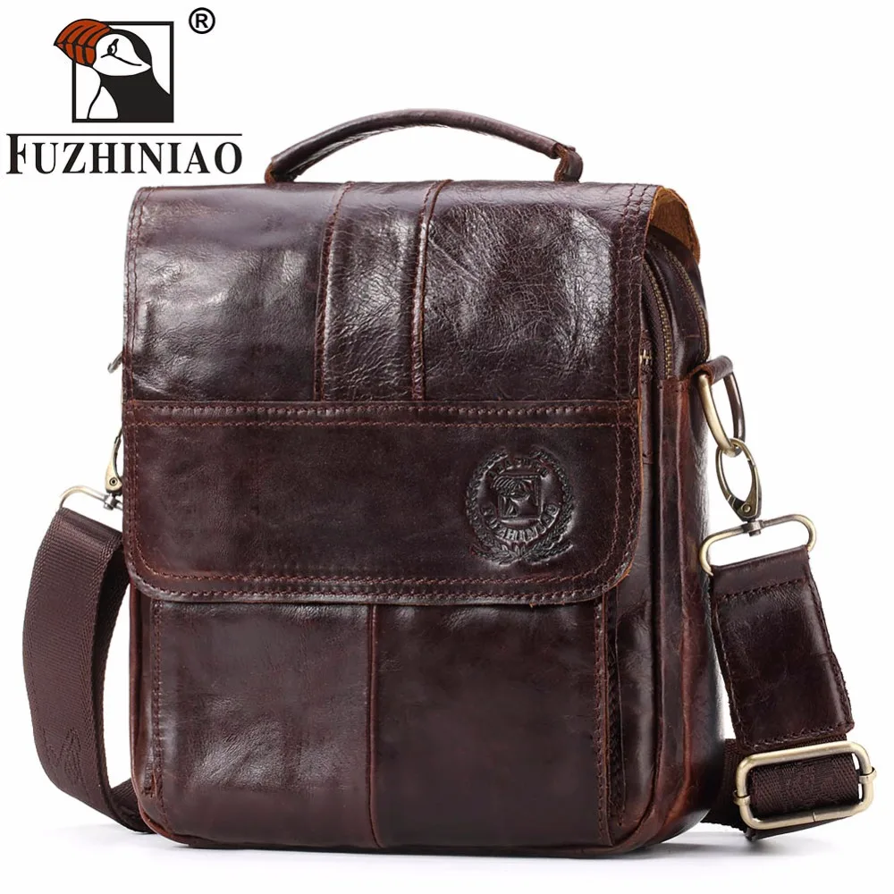 FUZHINIAO 2018 Promotion Simple Famous Brand Business Men Shoulder Bag Luxury Genuine Leather Man Messenger Handbags bolsa male
FUZHINIAO 2018 Promotion Simple Famous Brand Business Men Shoulder Bag Luxury Genuine Leather Man Messenger Handbags bolsa male