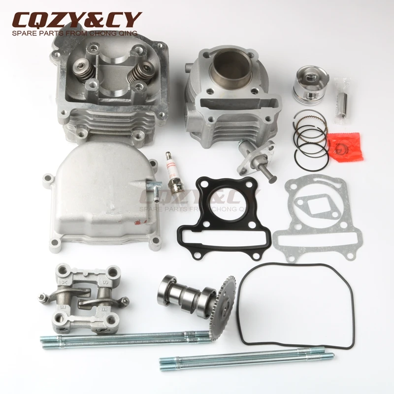 Scooter 50cc NON EGR Cylinder Head & Cylinder Kit & A7TC spark plug for MOTOWELL Magnet 50 Yoyo 50 GY6 50cc 139QMB 4-stroke
Scooter 50cc NON EGR Cylinder Head & Cylinder Kit & A7TC spark plug for MOTOWELL Magnet 50 Yoyo 50 GY6 50cc 139QMB 4-stroke