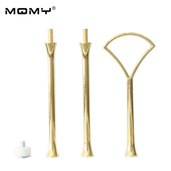 100pcs / Lot Gold Silver Rose Gold 3Tier Fan Pattern Cake Plate Stand Metal Center Handle Fitting
100pcs / Lot Gold Silver Rose Gold 3Tier Fan Pattern Cake Plate Stand Metal Center Handle Fitting