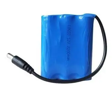 Бесплатная доставка 11 1 v 12V 2200mah Тип питания 18650-3S CS пистолет оборудование литиевый