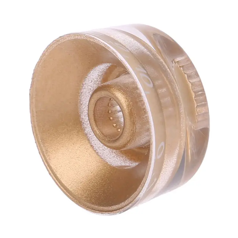 1pc Knob Button Volume Tone Control For LP Electric Guitar Bass Parts Golden White Numerals
1pc Knob Button Volume Tone Control For LP Electric Guitar Bass Parts Golden White Numerals