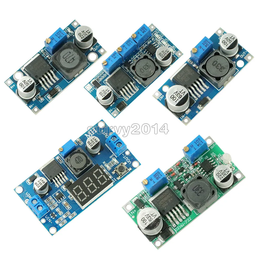 1pcs LM2596 LM2596S DC-DC 4.5-40V adjustable step-down power Supply module NEW ,High Quality
1pcs LM2596 LM2596S DC-DC 4.5-40V adjustable step-down power Supply module NEW ,High Quality