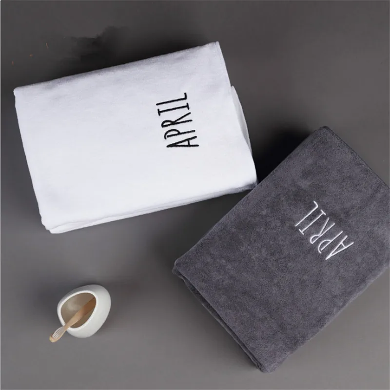 Hap-deer 140x70 cm Embroidery 12 month Towel High Quality White Bath Towel Sport beach Towel Bathroom For Home Hotel Wedding
Hap-deer 140x70 cm Embroidery 12 month Towel High Quality White Bath Towel Sport beach Towel Bathroom For Home Hotel Wedding