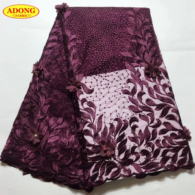Fashion African Lace Fabric 3D Applique High Quality French Tulle Lace Rhinestones With Stones Embroider Nigeria Lace 5 Yards
Fashion African Lace Fabric 3D Applique High Quality French Tulle Lace Rhinestones With Stones Embroider Nigeria Lace 5 Yards