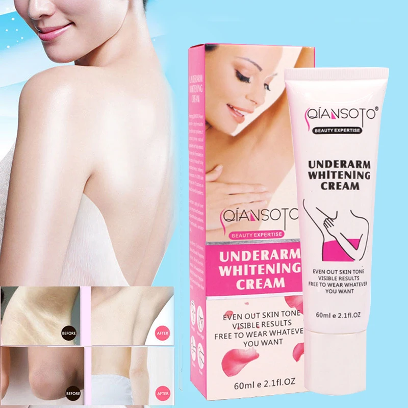 

Beauty Body Creams Armpit Whitening Cream Between Legs Knees Private Parts Whitening Formula Armpit Whitener Intimate TSLM2