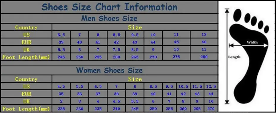 men shoes size