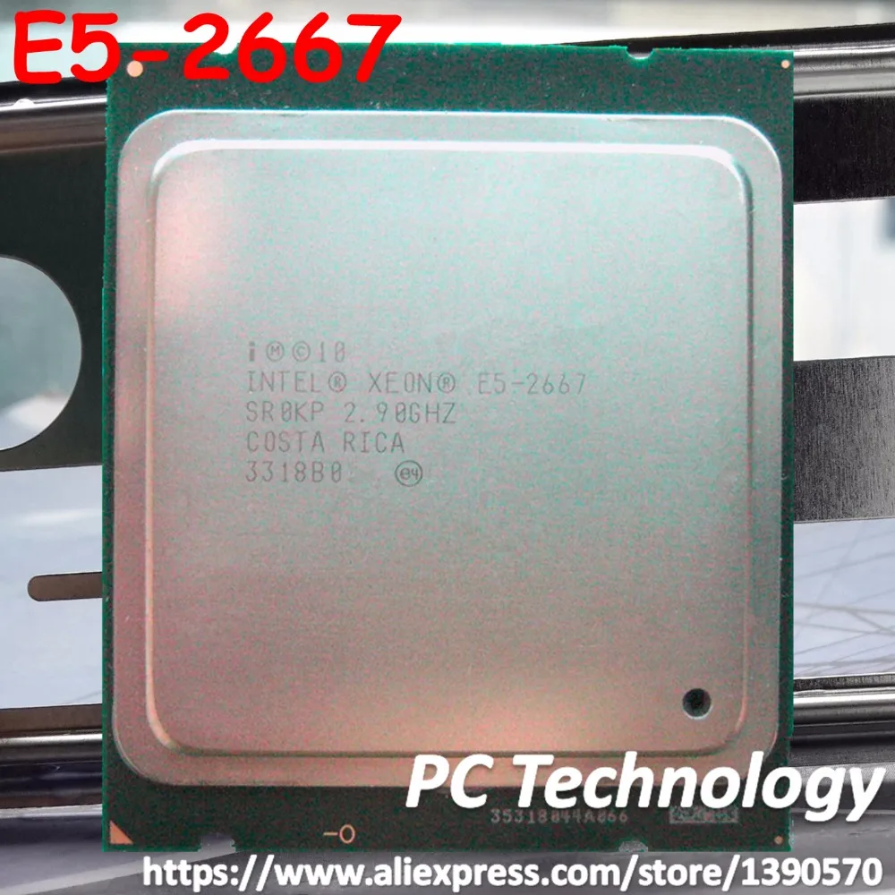 Original Intel Xeon Processor E5 2667 2.9GHz 6-cores 15M 8GT/s E5-2667 LGA2011 130W Server Processor SR0KP CPU free shipping
Original Intel Xeon Processor E5 2667 2.9GHz 6-cores 15M 8GT/s E5-2667 LGA2011 130W Server Processor SR0KP CPU free shipping