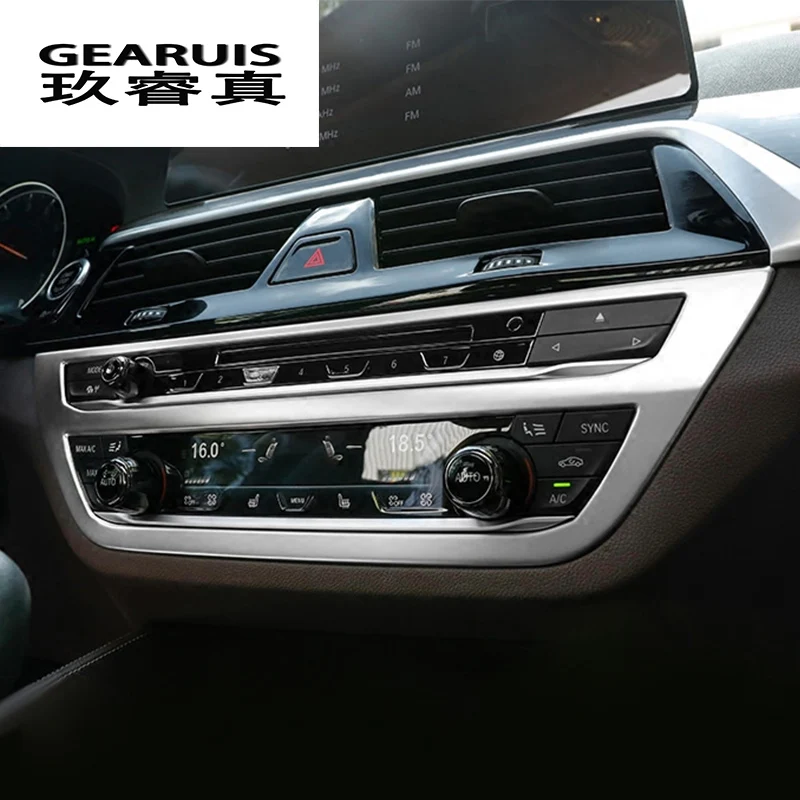 For BMW X3 G01 2018 Interior Trim Air conditioning CD Control Panel decoration frame Car Styling Stickers cover Auto accessories
For BMW X3 G01 2018 Interior Trim Air conditioning CD Control Panel decoration frame Car Styling Stickers cover Auto accessories