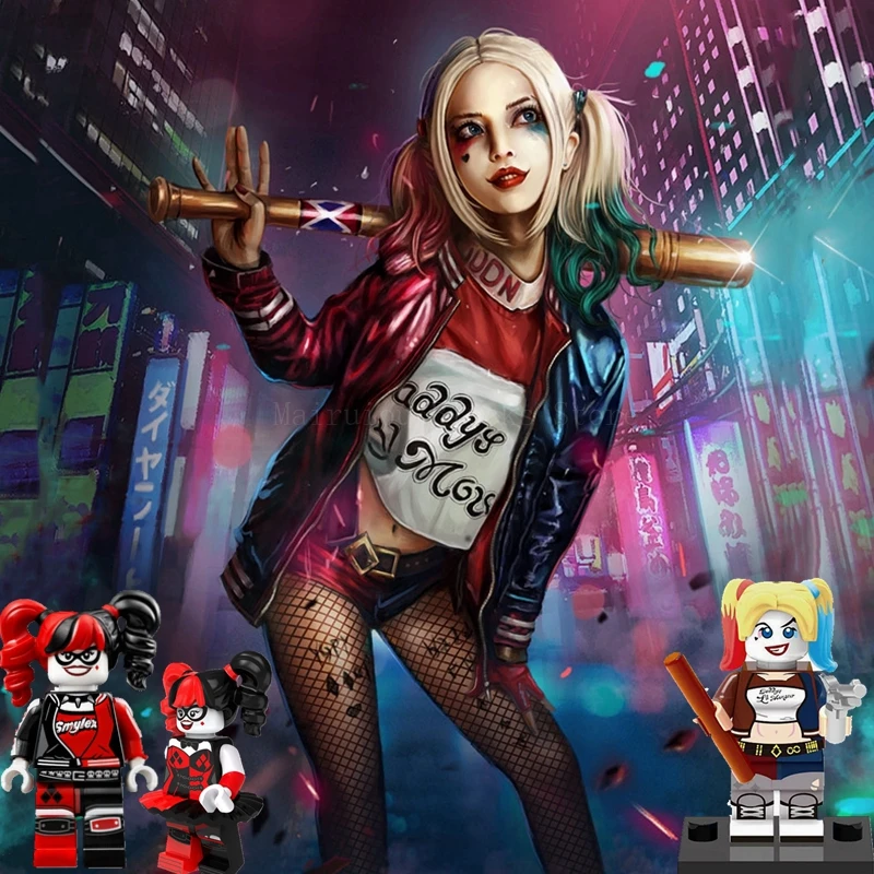 Legoing Harley Quinn Joker Robin Superman Batman Movie Action Figures Building Blocks Toys Compatible Legoings DC Super Heroes
Legoing Harley Quinn Joker Robin Superman Batman Movie Action Figures Building Blocks Toys Compatible Legoings DC Super Heroes
