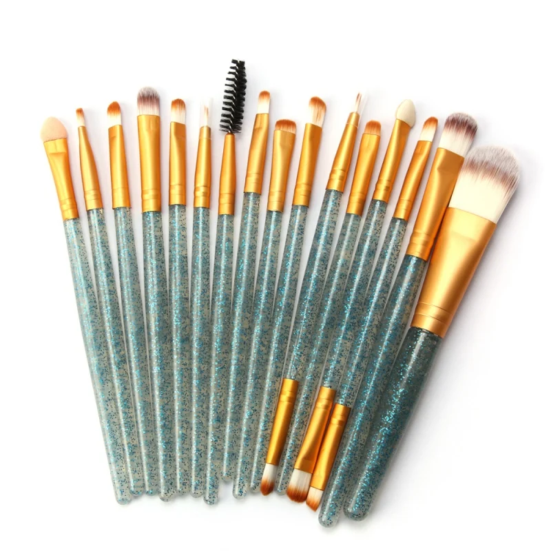 Fashion 15Pcs Makeup Brushes Tool Set Eye Shadow Powder Eyeliner Eyelash Lip Foundation Blush Blending Beauty Make Up Tool Kit
Fashion 15Pcs Makeup Brushes Tool Set Eye Shadow Powder Eyeliner Eyelash Lip Foundation Blush Blending Beauty Make Up Tool Kit