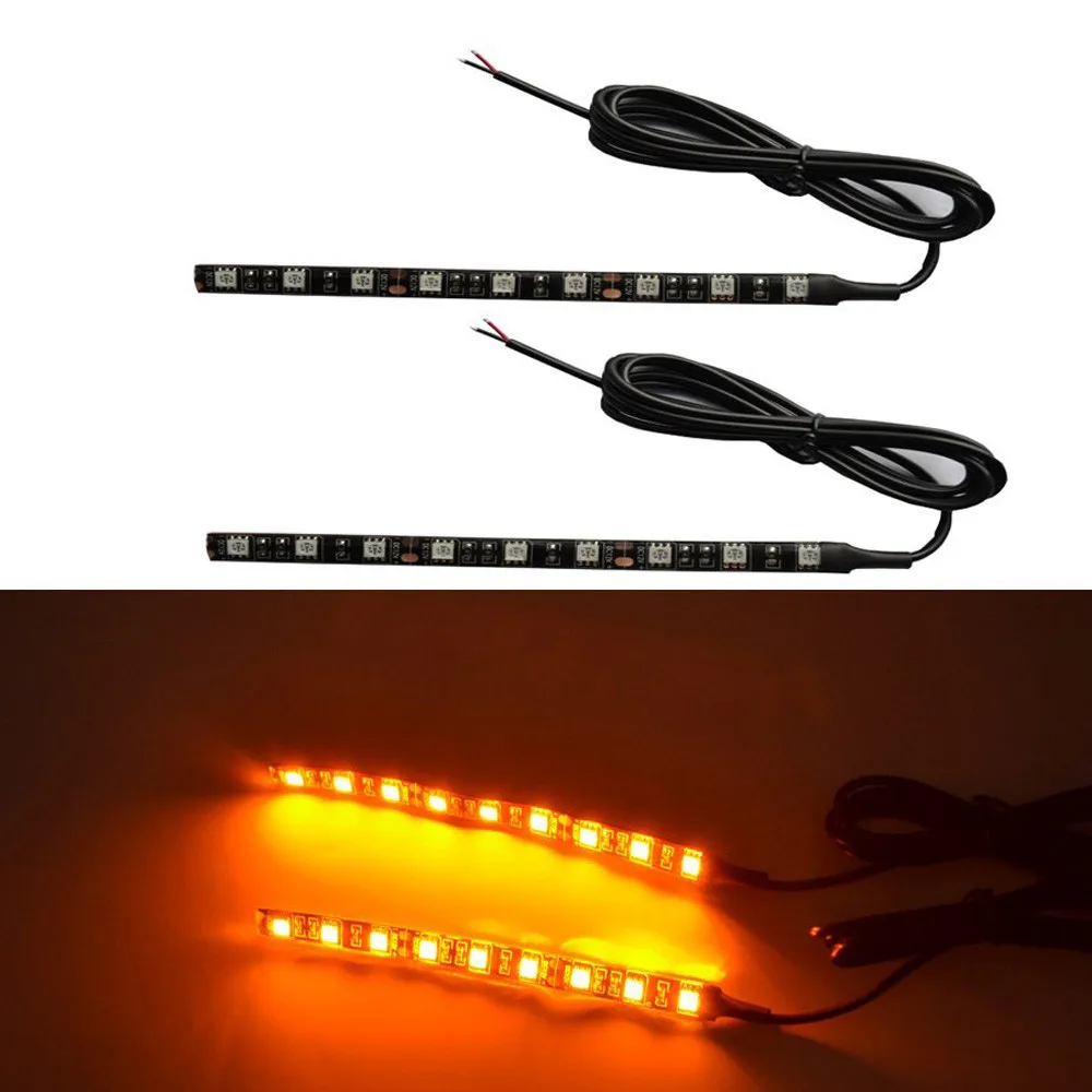 2019 NEW 2xMini Strip Black led motorcycle Turn signal Universal Amber lights Strip 9LED For chevrolet orlando lacetti captiva N
2019 NEW 2xMini Strip Black led motorcycle Turn signal Universal Amber lights Strip 9LED For chevrolet orlando lacetti captiva N