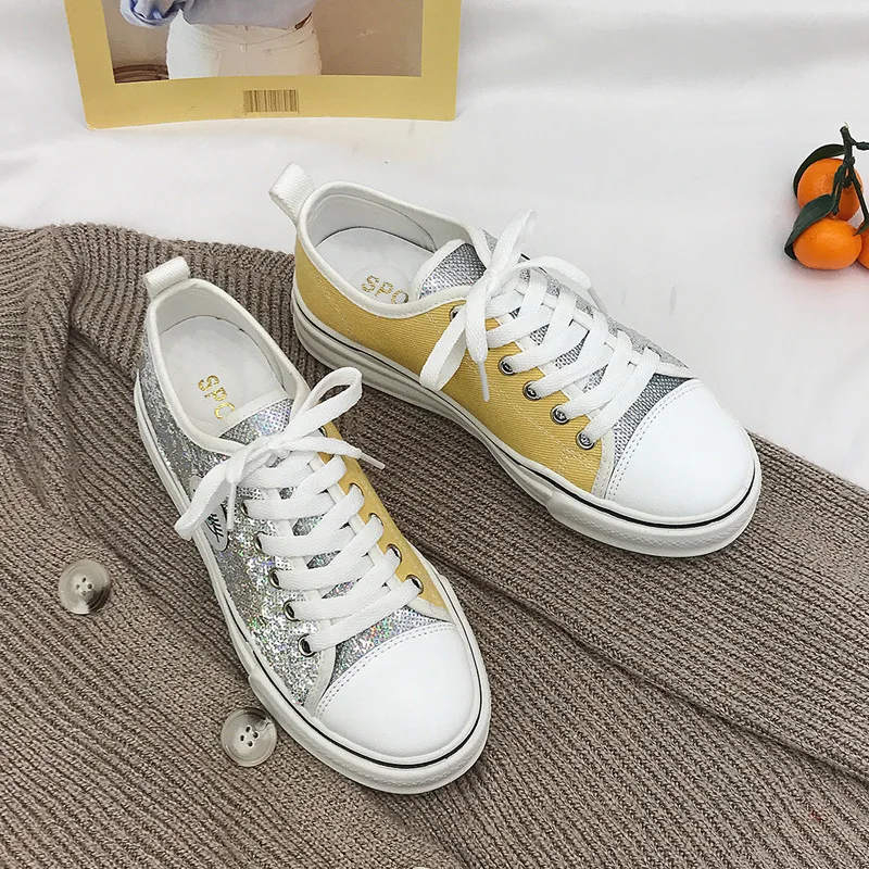 Women's Vulcanize Shoes Classic Canvas Shoes Ladies Casual Low-cut Lace-up Fashion Sneakers Unisex Retro Best Sellers Plus Size
Women's Vulcanize Shoes Classic Canvas Shoes Ladies Casual Low-cut Lace-up Fashion Sneakers Unisex Retro Best Sellers Plus Size