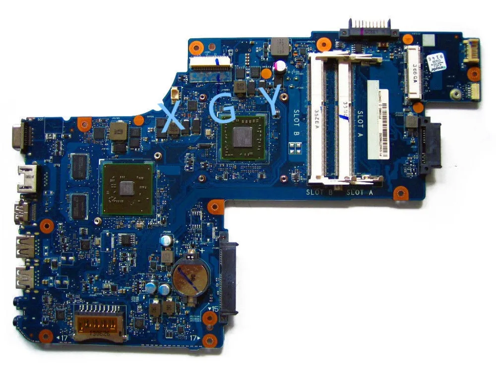 For Toshiba Satellite C50D C55D Laptop Motherboard H000062040 PT10AN DSC MB CPU HD8570M Video Card Main Board Tested OK 
For Toshiba Satellite C50D C55D Laptop Motherboard H000062040 PT10AN DSC MB CPU HD8570M Video Card Main Board Tested OK