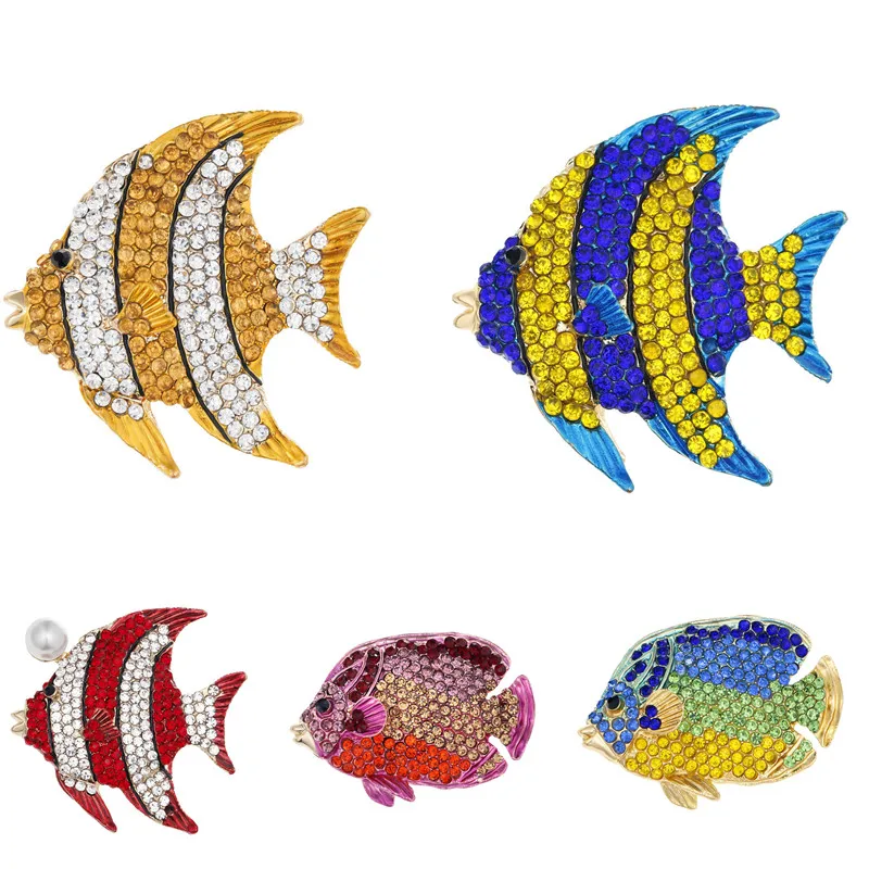 Crystal Vintage Fish Brooches For Women Large Insect Brooch Pin Fashion Dress Coat Accessories Cute Jewelry
Crystal Vintage Fish Brooches For Women Large Insect Brooch Pin Fashion Dress Coat Accessories Cute Jewelry