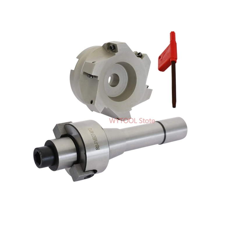 1set M12 Thread R8 FMB27 shank end mill arbor +400R 80-27 face milling cutter for CNC milling for APMT1604 Insert
1set M12 Thread R8 FMB27 shank end mill arbor +400R 80-27 face milling cutter for CNC milling for APMT1604 Insert