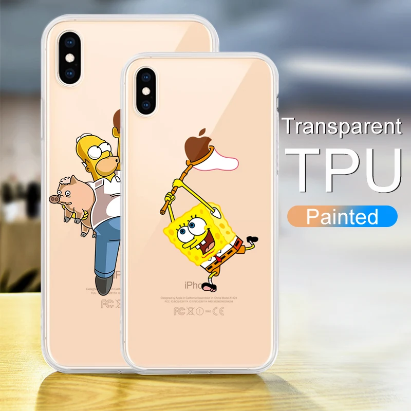 Cartoon Clear Patterned Cases For iPhone X XR XS Max 5 5S SE 8 7 6 S Plus Soft TPU Cute Animals Cover Phone Case Capa Fundas
Cartoon Clear Patterned Cases For iPhone X XR XS Max 5 5S SE 8 7 6 S Plus Soft TPU Cute Animals Cover Phone Case Capa Fundas
