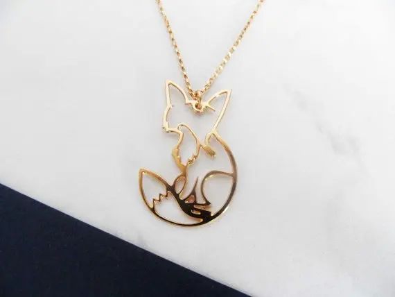NianDi Fox Necklace Sample Fox Design Necklace Charm Gift For Women Drop Shipping YLQ7113
NianDi Fox Necklace Sample Fox Design Necklace Charm Gift For Women Drop Shipping YLQ7113