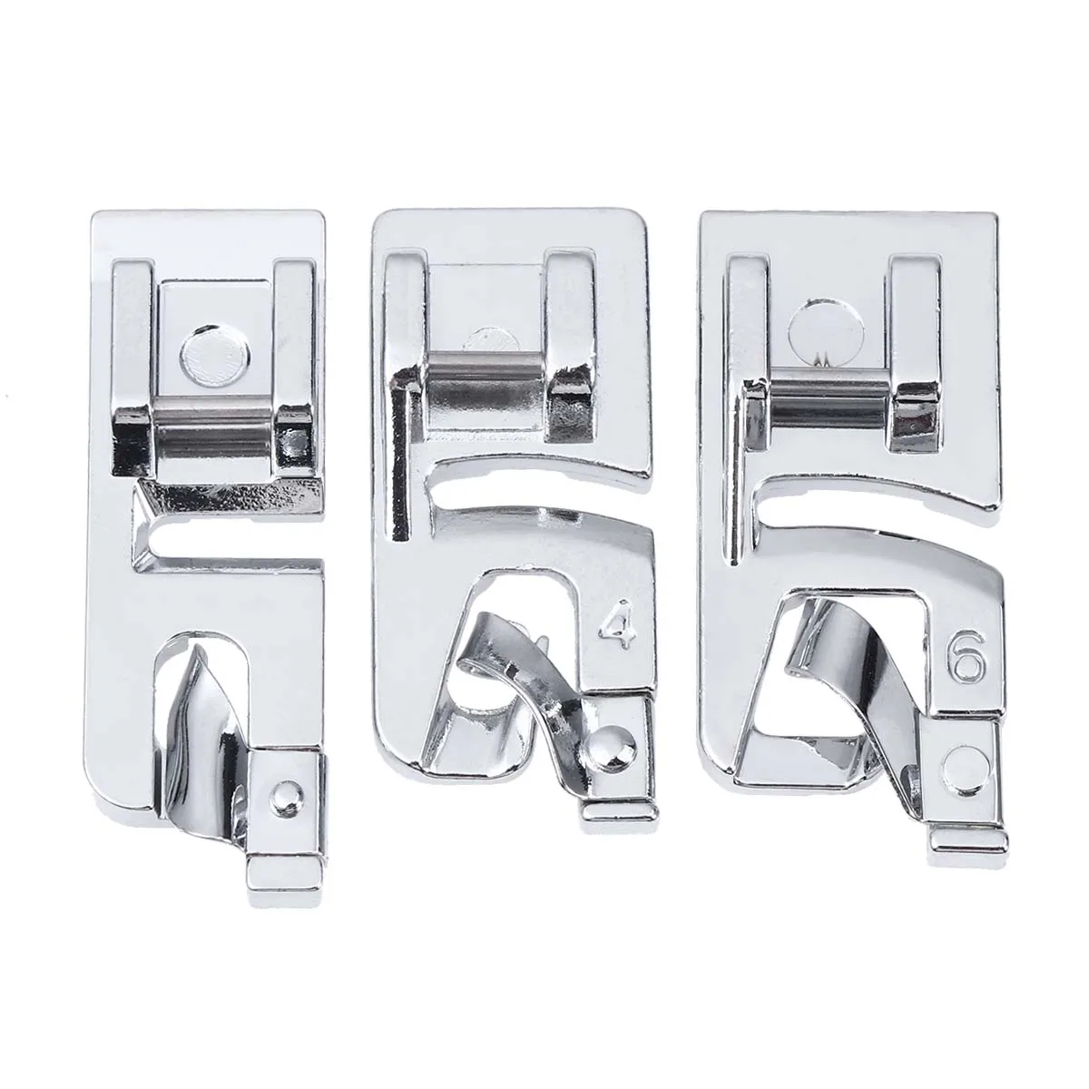 3pcs Sewing Machine Presser Foot Rolled Multi-Fonction Hem Presser Foot Accessories For Home Used
3pcs Sewing Machine Presser Foot Rolled Multi-Fonction Hem Presser Foot Accessories For Home Used
