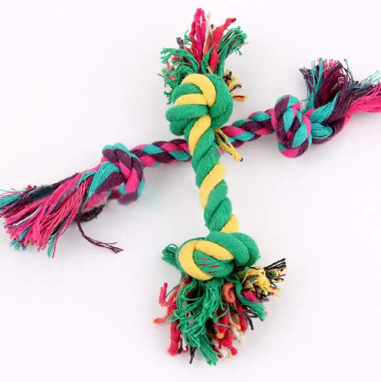1x Durable Colorful Dog Cat Pet Cotton Imitate Braided Weaved Bone Rope Knot Toy Quality
1x Durable Colorful Dog Cat Pet Cotton Imitate Braided Weaved Bone Rope Knot Toy Quality